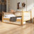 Traditional Style Rattan Twin Size Daybed With Twin Size Trundle For Limited Space