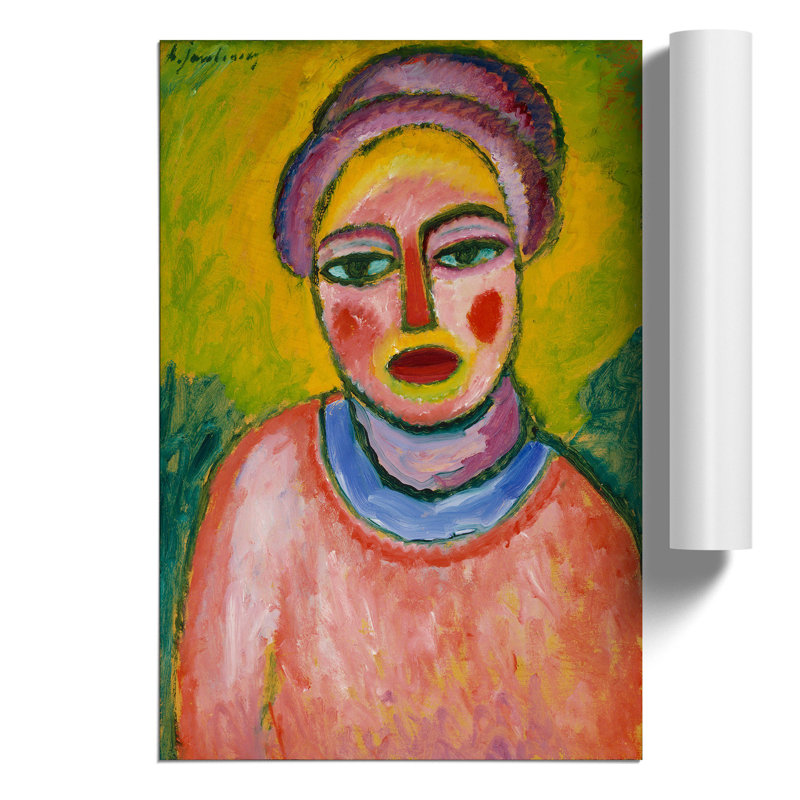 Spring by Alexej von Jawlensky - Frameless Print, 30cm H x 21cm W x 0.1cm D