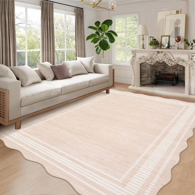 Rectangle Floral Area Rug