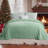 Brushed Flannel Blanket Winter Green Throw-116843117