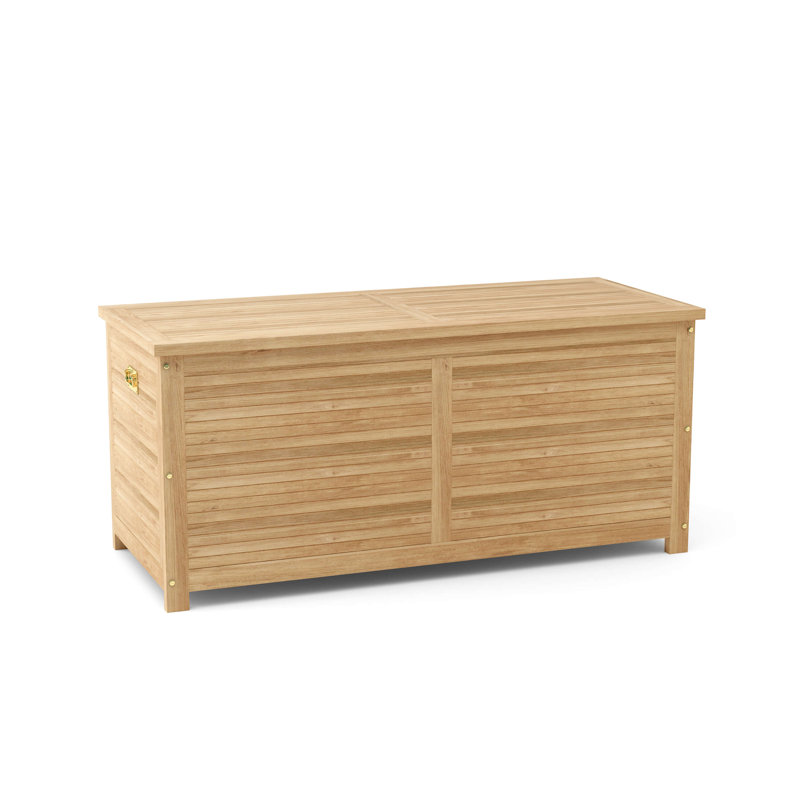 Large Camrose Teak Deck Box