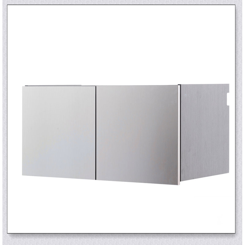 Armoire de garage murale en bois gris Nova