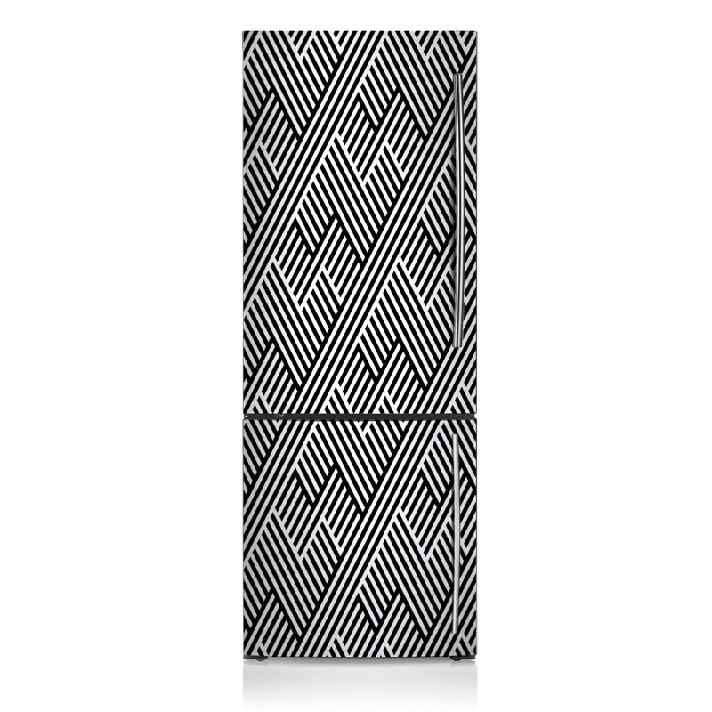 Abstract Door Decal