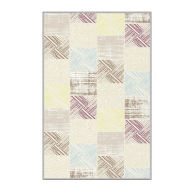 Premium Hall Carpet – 3.3 x 9.8 ft, 1% Polyester, .3 in Pile Height | Antibacterial, Non-Slip Underside, Machine Washable | 3D Digital Print Design, Durable & Easy to Clean, Ideal for Home Decor