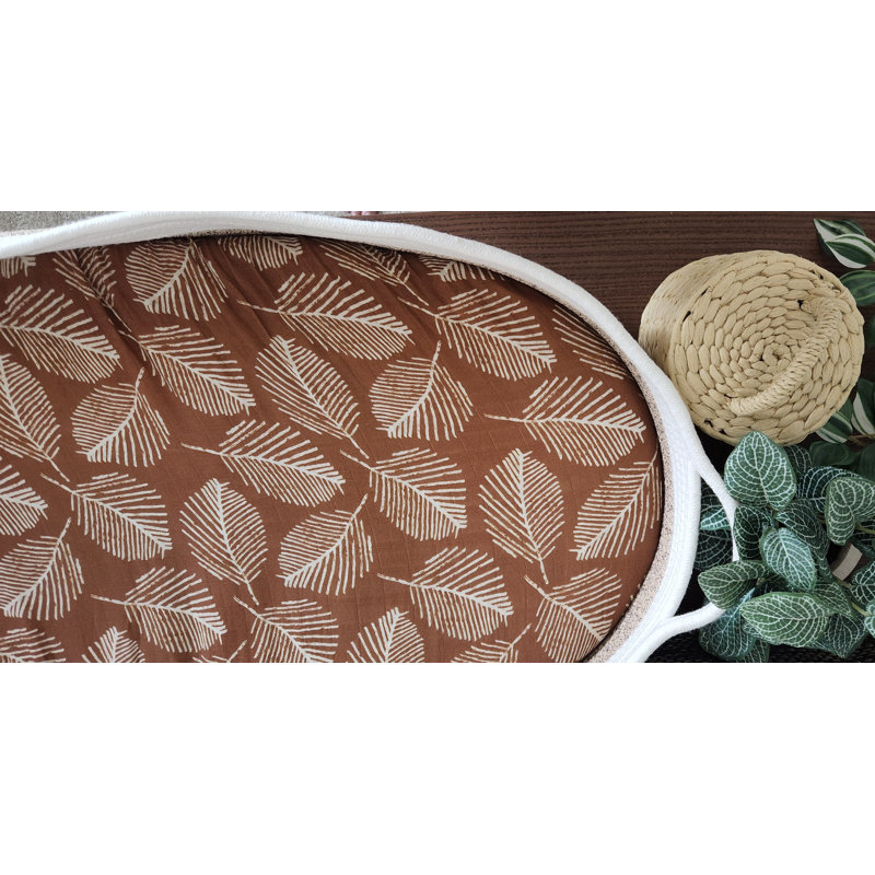 Panier à langer Florida avec matelas en mousse, housse de matelas imperméable amovible et drap-housse en mousseline