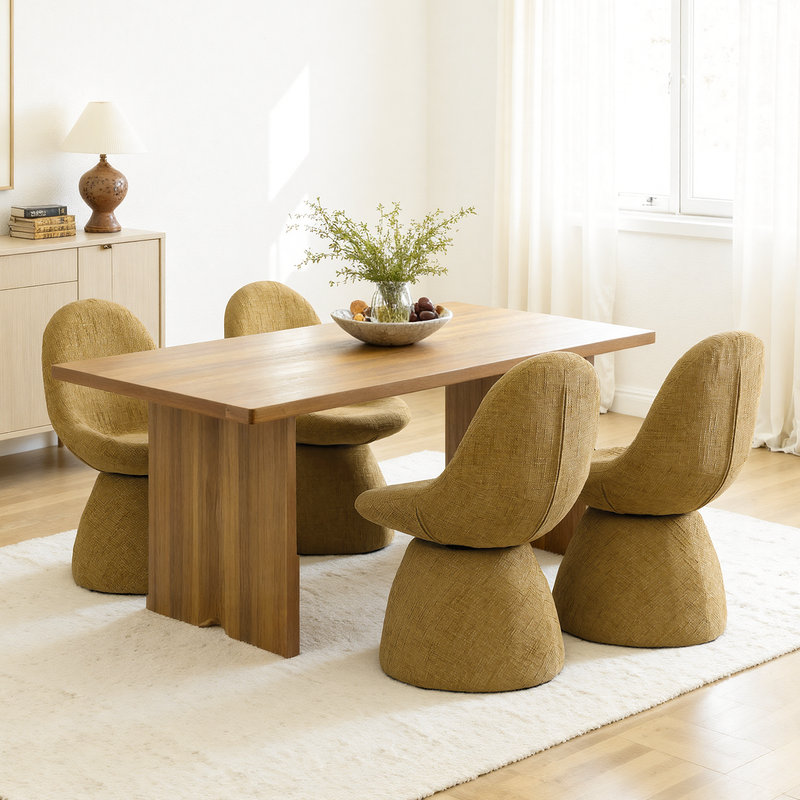 Upholstered Accent, Yellow, Yellow