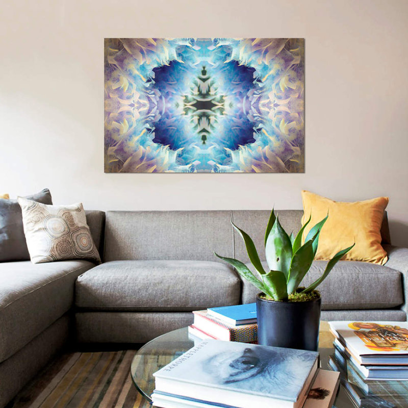 « abstract photomontage no 35 iii », reproduction d’impression sur toile, H 12 po x l 18 po x P 1,5 po