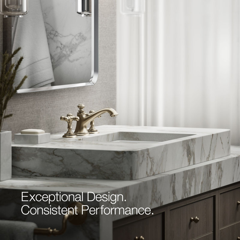 Artifacts® Bathroom Sink Cross Handles, Vibrant Brushed Bronze