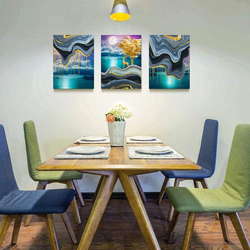 3 Piece Wrapped Canvas Print