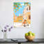 Seville Oranges, Spain Abstract Contemporary Orange Tree Architecture City Wall Art Print-1693047955