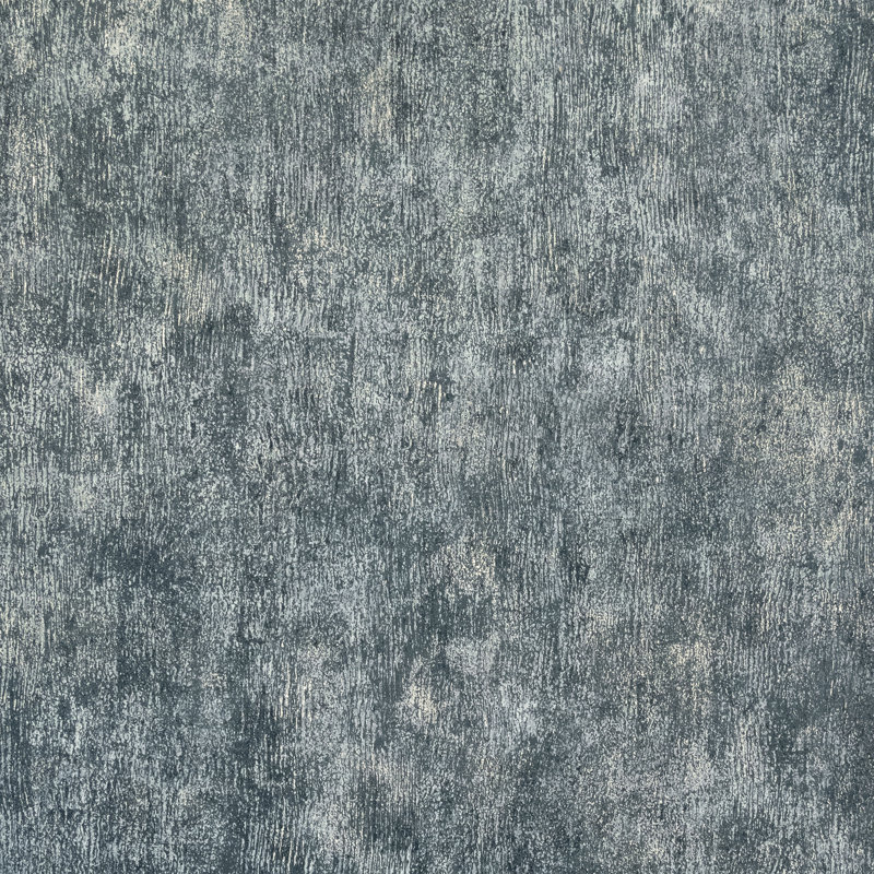 Feel Metallic Scratched Plaster Effect 33' L x 21" W Wallpaper Roll, Blue