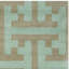 Tapis abstrait en laine et viscose touffetés à la main Simryn-223521124