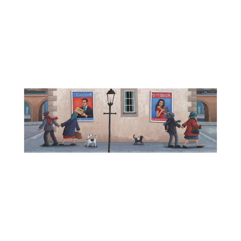 Temptations by Peter Adderley - Wrapped Canvas Panoramic Gallery-Wrapped Canvas Giclée, 30.48 cm H x 91.44 cm W x 1.91 cm D