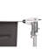 Lavabo de cuisine en acier inoxydable 304 de style cascade de pluie avec évier de drainage gris