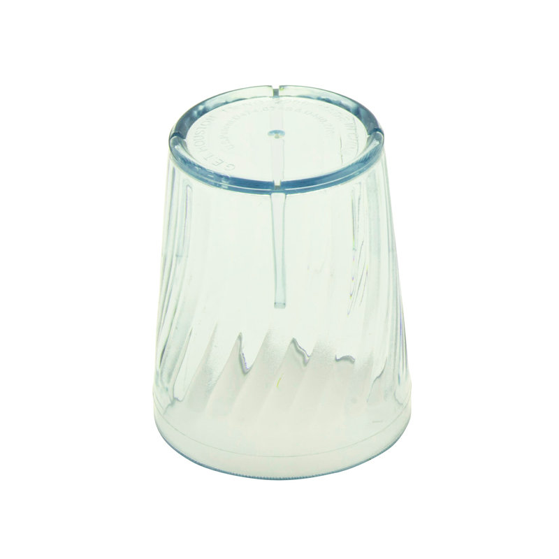 GET Gobelets en plastique incassables sans BPA Tahiti, 9 onces, transparent (ensemble de 12), 6 oz, Vert