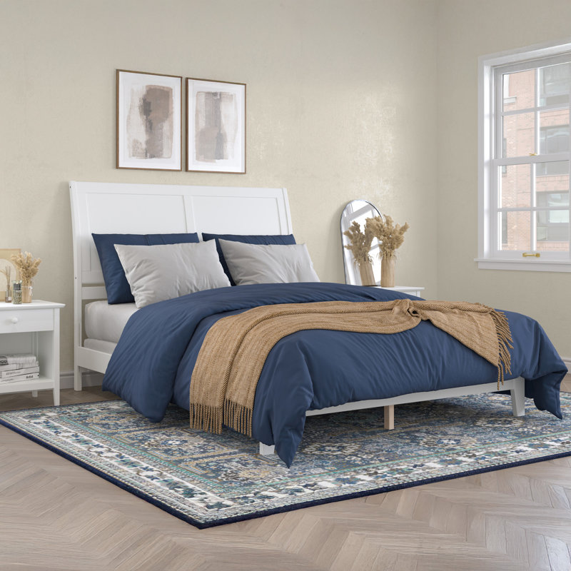 Martinsburg Solid Wood Foundation Bed