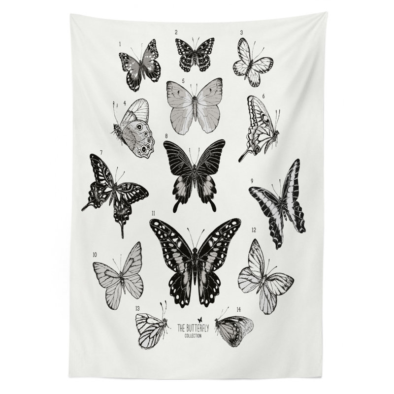 Butterfly Tablecloth, 70" x 52"