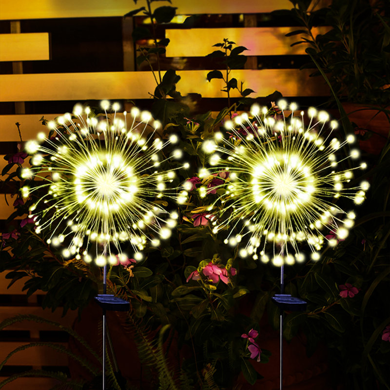 Solar Powered Integrated LED Pathway Light Pack, Green