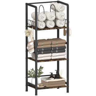 Porte-serviettes sur pied pour salle de bain