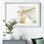 «Gold & Gray Exploration I», reproduction d'art sur toile encadrée