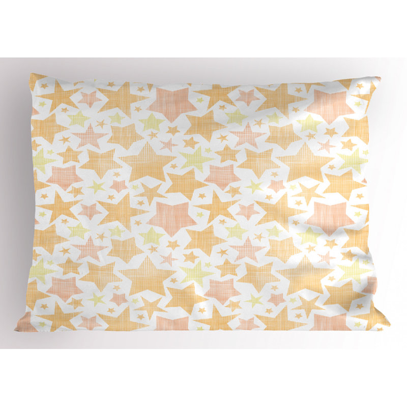 Star Polyester Sham, Twin
