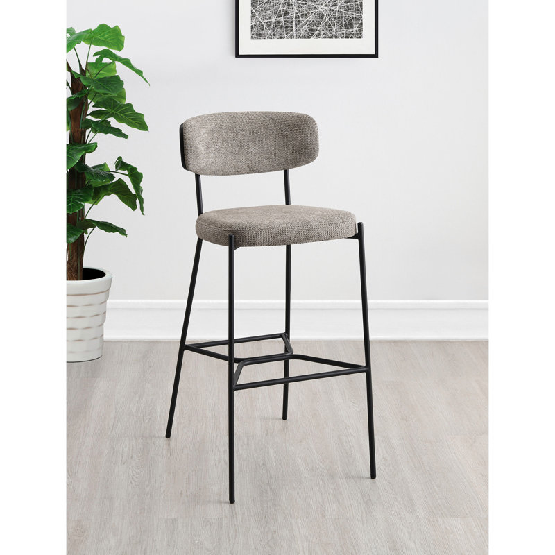 Tabouret de bar à hauteur de comptoir, Marron clair, Tabouret de bar (siège d'une hauteur de 30 po)