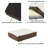 PETMAKER Orthopedic Dog Bed - Memory Foam Crate Mat with Machine Washable Cover-20768937-20782102