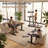 Putnam Adjustable Height Stainless Steel Standing Desk-194064657-194064648