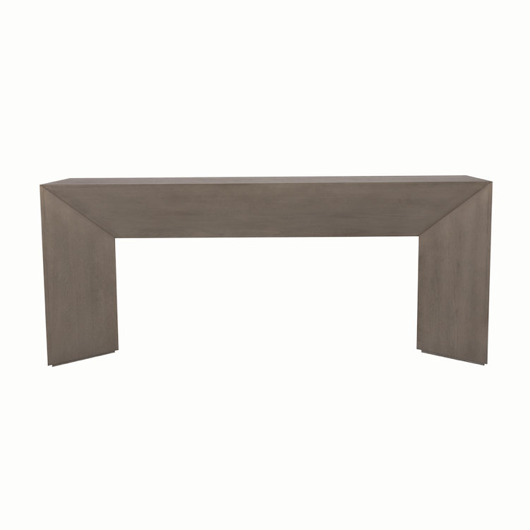 Grady 72" Wood Modern ConsoleTable Dusted Stone