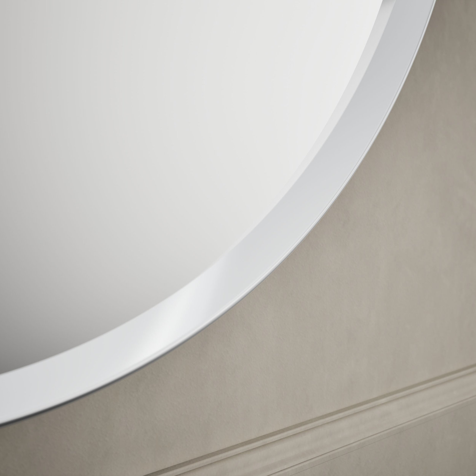 Verdera Round Medicine Cabinet, Polished Chrome