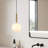 Hildreth 1-Light Globe Pendant Light 8" Opal Glass Kitchen Island-1256846022