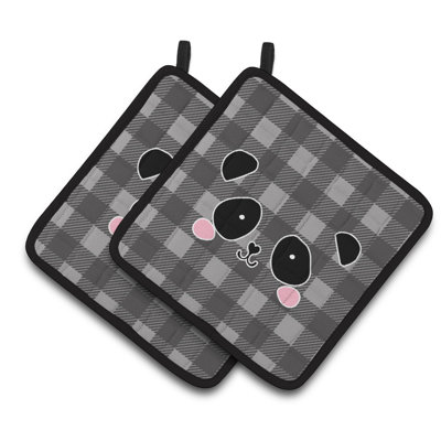 Caroline's Treasures Striped Polyester Potholder