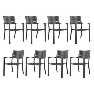 Stackable Outdoor Patio Dining Armchair