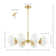 Lavontae 8 - Light Dimmable Sputnik Modern Linear Chandelier