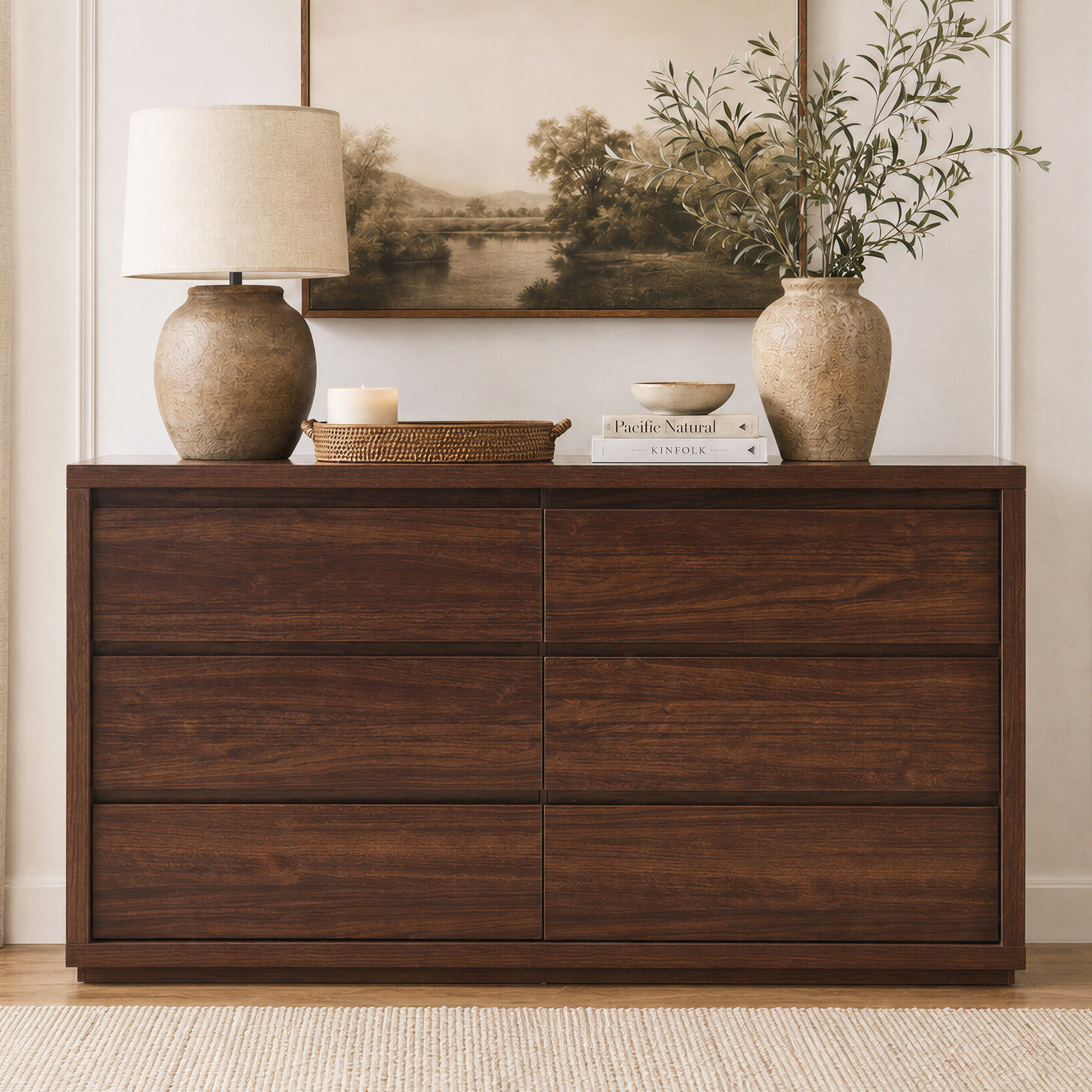 dresser 6 The Rivington 6-Drawer by Maiden Home while the cabinet holds its shape over time Farmhouse 6 Drawer Dresser, Wood