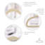 Paquet de 24 cintres en velours Rebrilliant-408601902