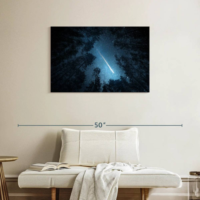 Oberle Comet Over Trees, 24" H x 36" W
