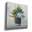 «Succulent Still Life 1 Navy» par Julia Purinton, art mural sur toile-1905133678