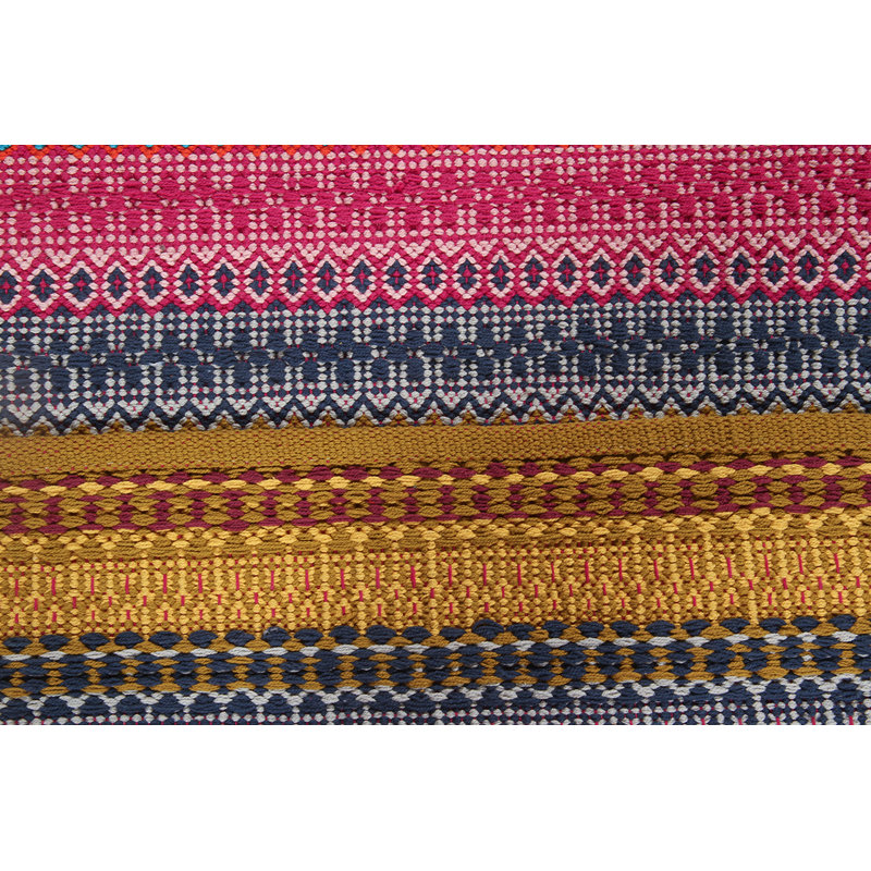 Rectangle Geometric Flatweave Dhurrie Set, Rectangle 60 x 100cm