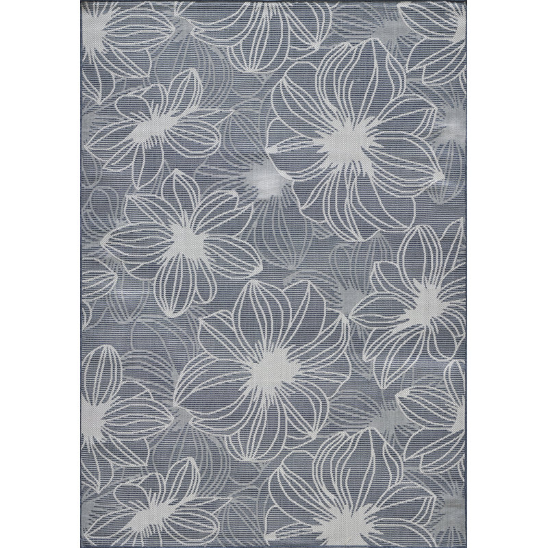 Tapis bleu Rosmunda Cerimia, Rectangle 9 pi 10 po x 12 pi 10 po