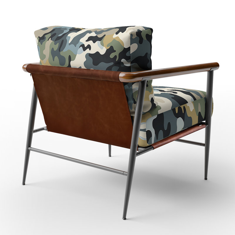 Fauteuil d'appoint City Camo Concealment, Noir