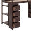 Lit mezzanine simple avec tiroirs et tiroirs de rangement-1169767281