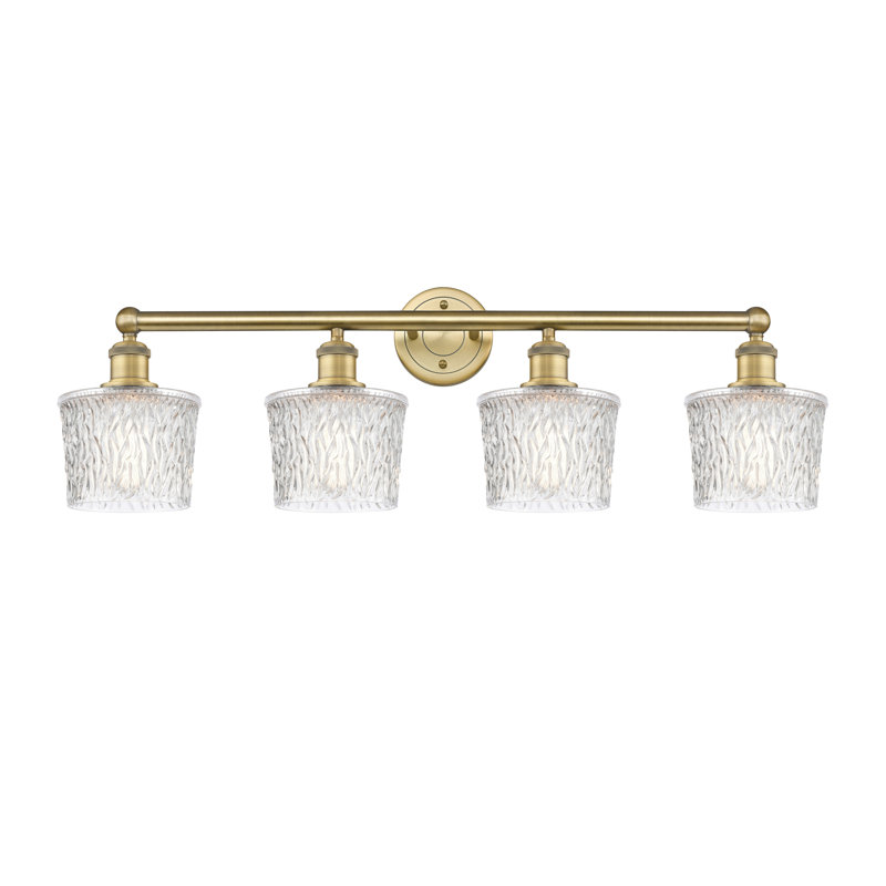 Pascaline 4 - Light Dimmable Vanity Light, Brushed Brass
