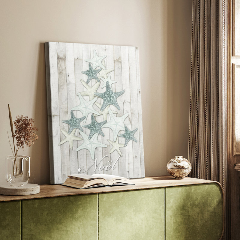 Coastal Christmas IV - Gallery Cavas, H 27 po x l 18 po