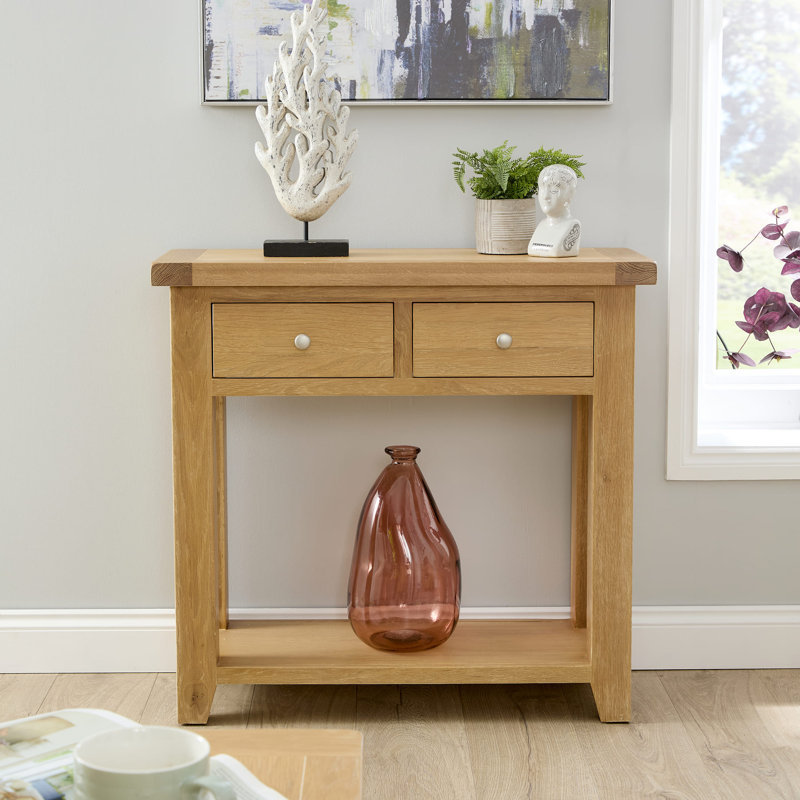 Cooksey 85cm Console Table, Natural