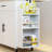 Rolling Kitchen Island with 2 Cabinets and 3-Position Adjustable Shelf, 35.4“ W x 15.3" D Storage Cart for Kitchen, Dining Room-1963753817