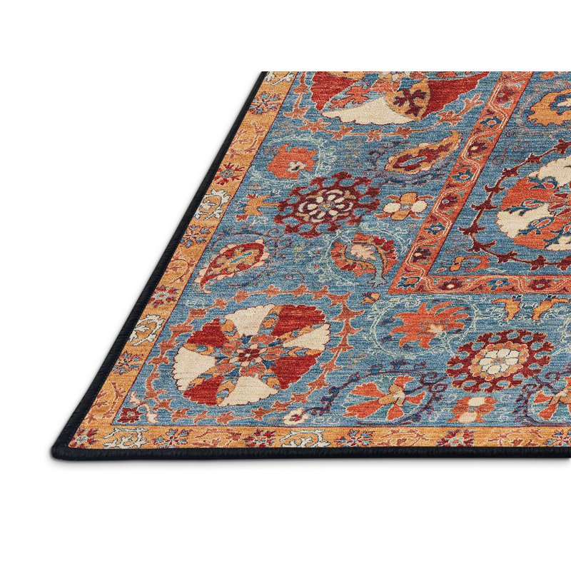 Paisley Indoor Rug, Rectangle 6' x 9'