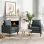 Fauteuil rembourré Johans