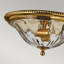Baddesley Glass Flush Mount