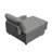 Ermia Upholstered Chaise Lounge Chair convertable accent chair living room chair-882792863